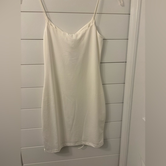 Alive Girl White Slip Dress - Picture 2 of 3